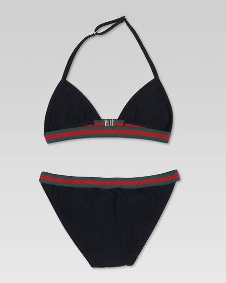 gucci triangle|gucci bathing suits.